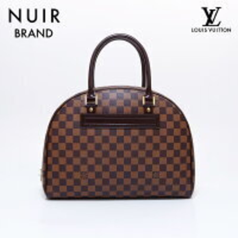 Louis Vuitton Damier Nolita Boston Bag Brown